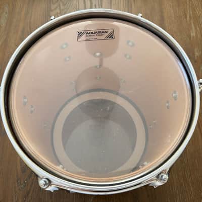 Tama 10" x 10" Rockstar DX Rack Tom Drum Nile Blue Aquarian Japan Free Shipping image 10