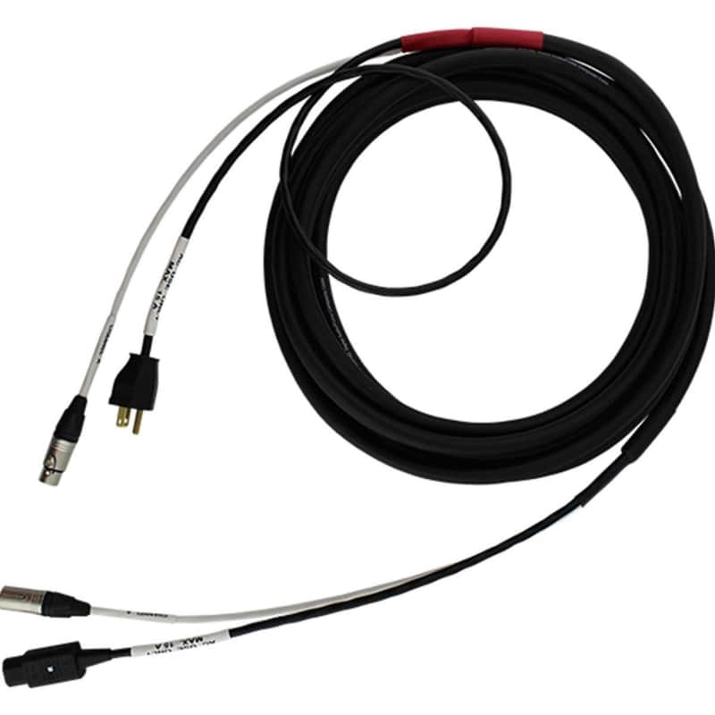 Proco EC9 100' Siamese Twin XLR/Edison to IEC Power Cable image 1