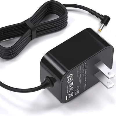 Casio Keyboard Power Cord ADE95100LU Compatible with Casio Keyboard Power Supply LK-135 WK-225 CTK-2500 CTK-2400 CTK-2550 CTK-1100 WK-220 LK-165 CTK-2090 SA-76 SA-46 (5.9Ft)