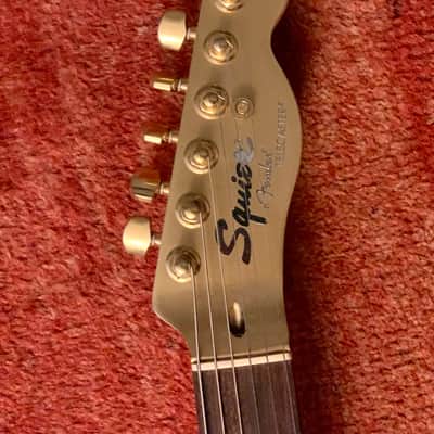 Squier by Fender Telecaster J5 Frost gold image 3