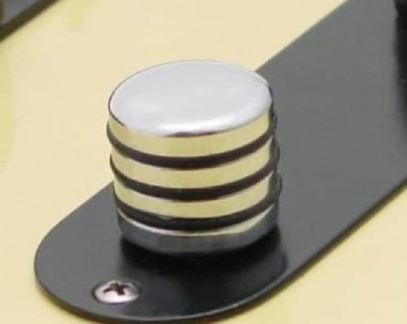 Hipshot O Ring Guitar or Bass Control Knob, Nickel - 80600N image 1
