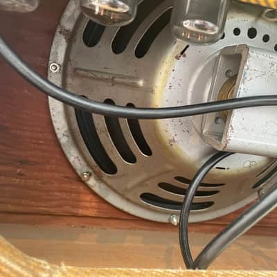 Fender Deluxe amp 1955 5c3 image 5