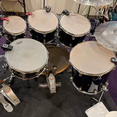 DW Performance Series - Roland Module - Zildjian Cymbal - Gibraltar Rack - Complete Set - Indigo Glass image 5