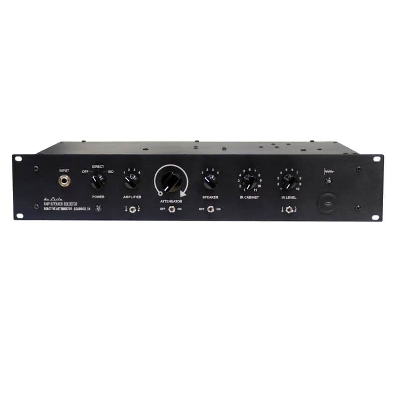 de Lisle Amp-Speaker Selector 4×4 Amplifier Speaker Cabinet Signal Router Switcher with Reactive Attenuator IR Loader image 1