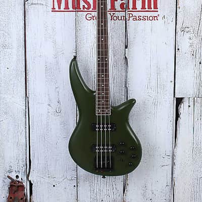 Jackson X Series Spectra Bass SBX IV Electric Bass Guitar Matte Army Drab image 2