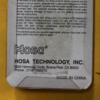 Hosa GXR-134 XLR Female to RCA Male image 3