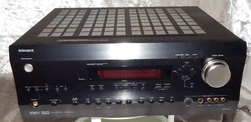 Onkyo Integra DTR-6.3 with phono input pre output and digital input image 1