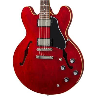 Gibson ES-335 Semi-Hollow Guitar - Sixties Cherry image 1
