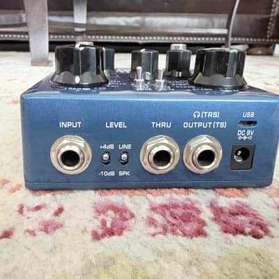 NuX NSS-5 Solid Studio IR and Power Amp Simulator 2010s Blue image 2