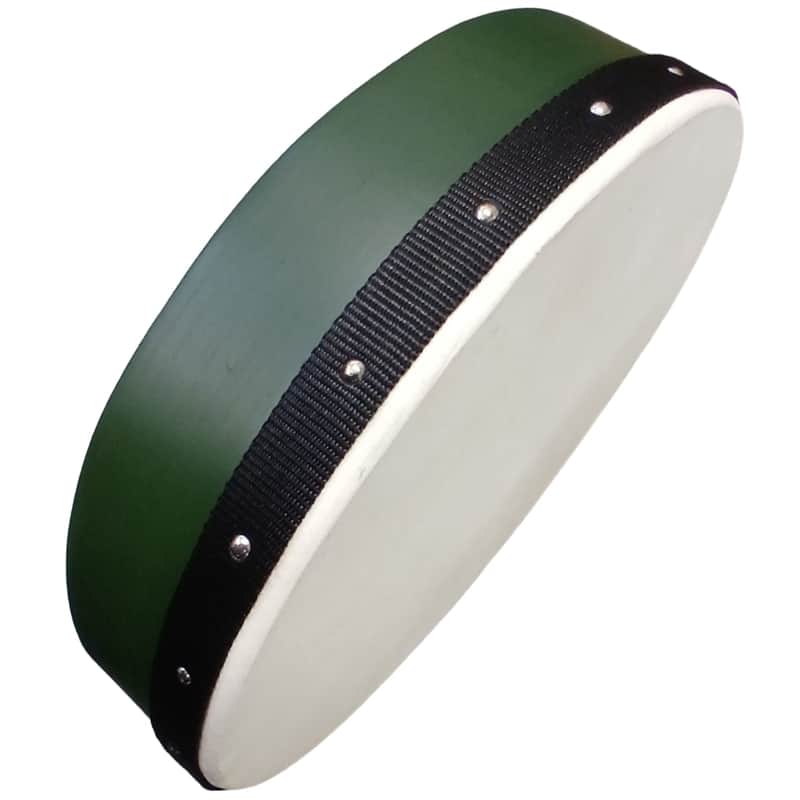 Traditional Bodhran 18" Natural Skin Includes Tipper & Bag image 1