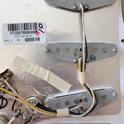 Loaded Fender Stratocaster pickguard: Pure Vintage '65 pickups image 4