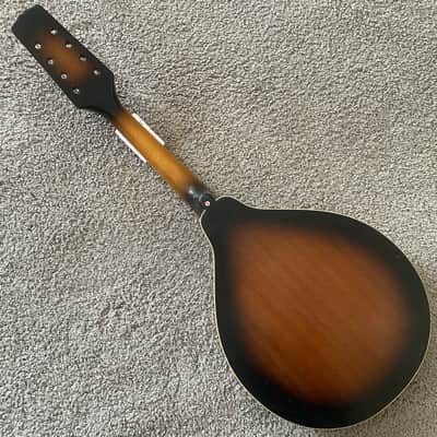 Tobacco Burst 8 String Mandolin Project, Spruce Top, Mahogany Body, Rosewood Fingerboard image 15
