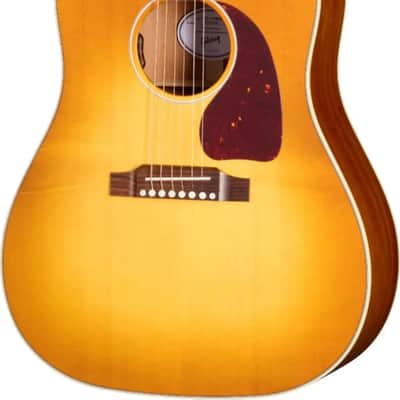 Gibson J-45 Standard Dreadnought Acoustic-Electric Guitar, Solid Spruce Top, Heritage Cherry Sunburst image 2