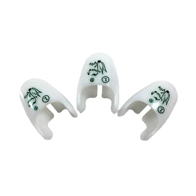 Fred Kelly Picks  Finger  Delrin Freedom  Large  3 Pack