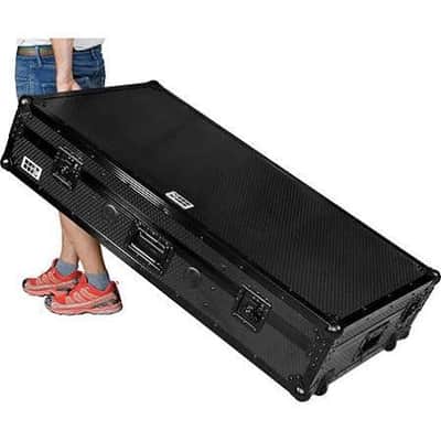Walkasse Professional Black Flight Case for 2x CDJ-3000 + DJM-V10 / V10-LF / DJM-A9 2026 - Black image 2