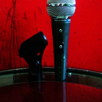 Vintage 1980's Realistic Highball / Shure SM58 Handheld Cardioid Dynamic Microphone Low Z w accessories # 3 image 10