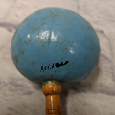 Unknown "Miami Beach" Blue Mexican Maraca Shaker image 6