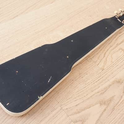 1962 Supro Model 1410 Comet Lap Steel Vintage Electric Slide Guitar 100% Stock image 12