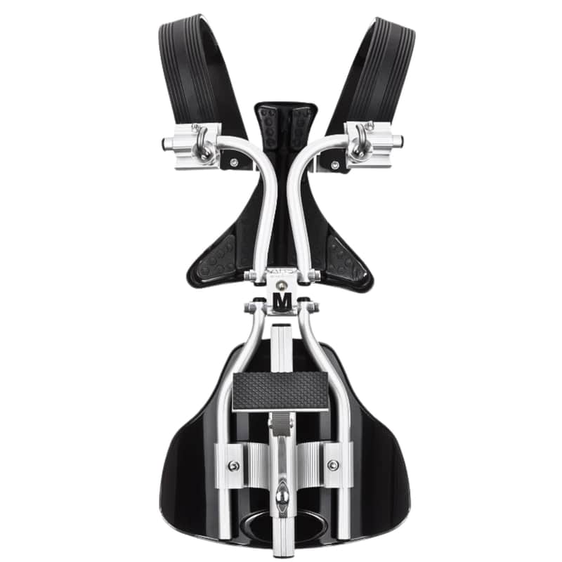 Yamaha Randall May ABS Flip Posto Bass Drum Marching Carrier image 1