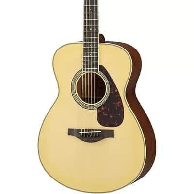 Yamaha L Series LS6M A.R.E. Acoustic-Electric Guitar Natural image 1