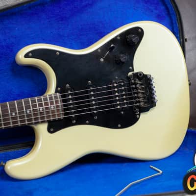 Fender Contemporary Series Stratocaster Deluxe HSS 1986 Frost White -VIDEOSOON- image 2