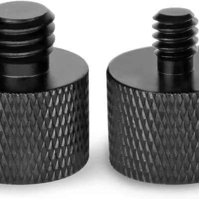 Mic Screw Adapter Thread 5/8 To 1/4 Adapter And 5/8 To 3/8 Adapter Set For Microphone Stand To Tripod And Camera Adapter image 1