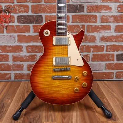 Gibson Custom Shop Murphy Lab Aged Historic Reissue ‘59 Les Paul Flame Maple Top Sunburst 2007 w/OHSC image 1
