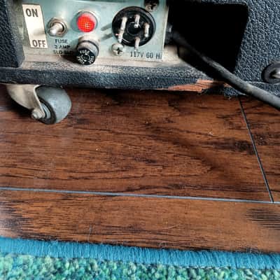 Leslie 18 Rotary Speaker 1974 - Black - Tremolo/Chorus with Foot-Switch image 7