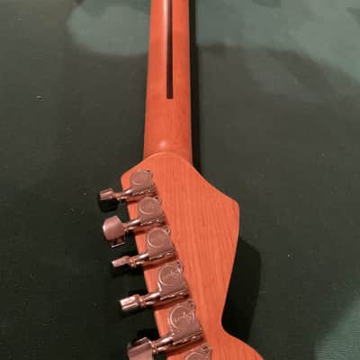 Fender Squire Stratocaster upgraded bridge/pickups comes with custom padded gig bag and strap image 11