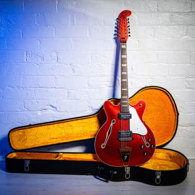 Fender Coronado XII Candy Apple Red 1967 image 2