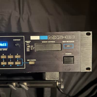Roland MKS-80 Super Jupiter Rev 5 with custom OLED display - See VIDEO/Sound demo! image 11