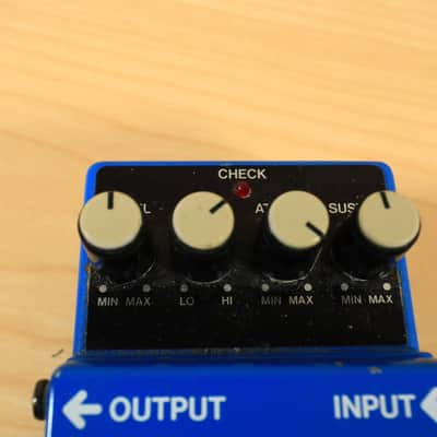 BOSS CS-3 Compression Sustainer 1985 Vintage Guitar Pedal Made in Japan image 6