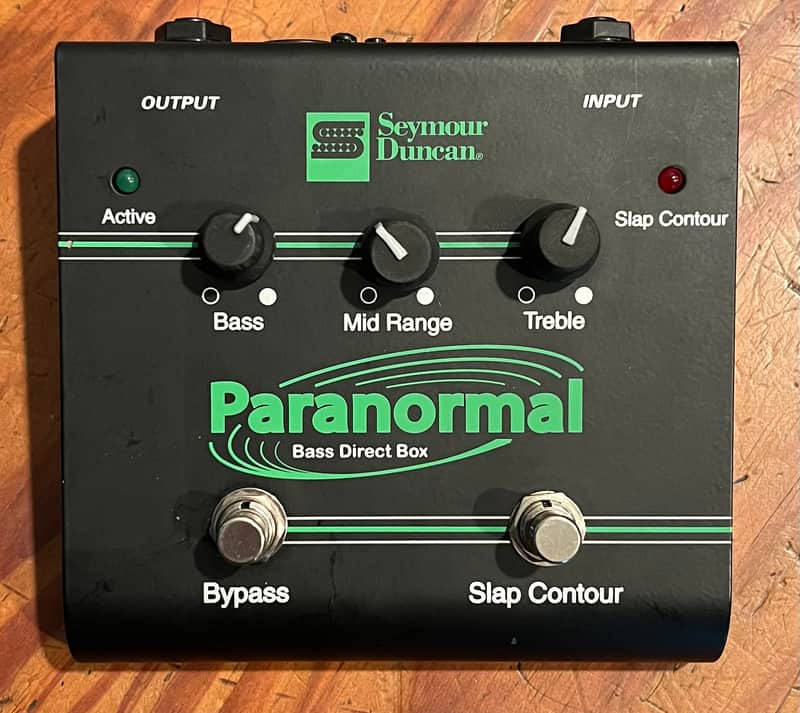 Seymour Duncan Paranormal Bass EQ Direct Box - Black image 1