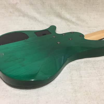 Yamaha RBX 6JM 6 String Bass Guitar John Myung Signature Turquoise Blue Green image 18