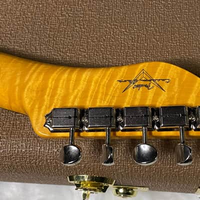 NEW! Fender Custom Shop Flamethrower Telecaster Custom - NOS - Modern Specs - Texas Special Pick-Ups - AAAA Flamed Neck - Fiesta Red - Authorized Dealer - 7.7lbs - G07041 image 13