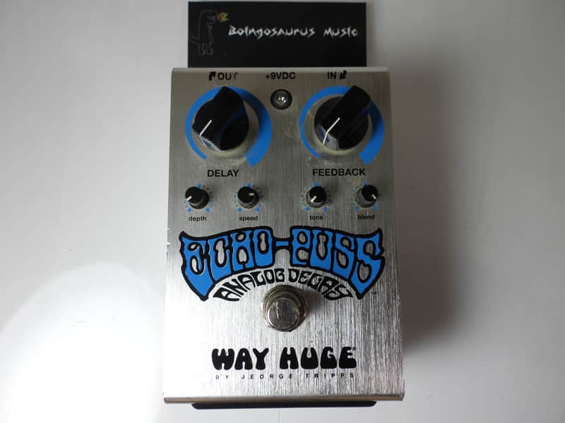 Way Huge Echo Puss Delay Effects Pedal Free USA Shipping image 1