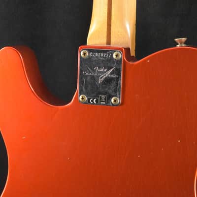 Mint Fender Custom Shop '57 Telecaster Journeyman Relic - Aged Candy Tangerine image 12