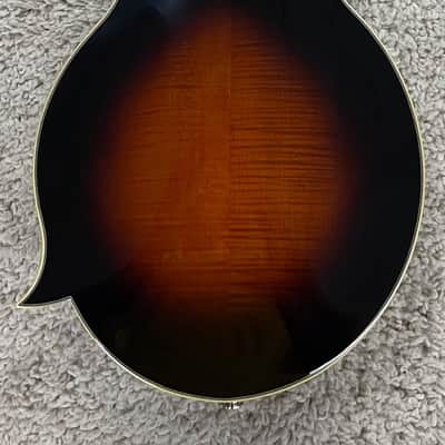 The Loar LM-700E-VS Supreme F-style Acoustic-electric Mandolin -Vintage Sunburst image 4