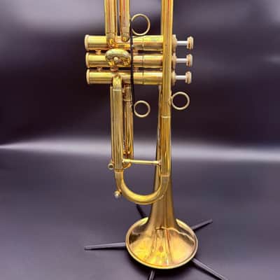 Blackburn Custom Trumpet – Gold Plate – Serial #007 Early Blackburn | Rare Single-Digit Serial | Outstanding Player image 1