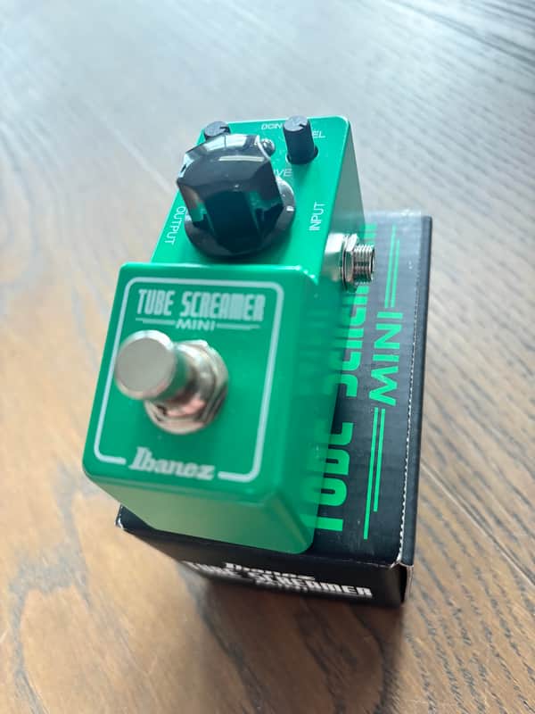 Ibanez Tube Screamer Mini TSMINI Overdrive Pedal – Made in Japan – Bought New / Never Used w/ Original Box image 1