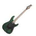 Schecter 1247 Sun Valley Super Shredder Floyd Rose S, Green Reign