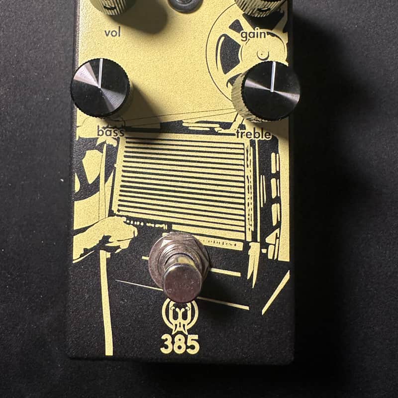 2010s Walrus Audio 385 Overdrive Black/Cream
