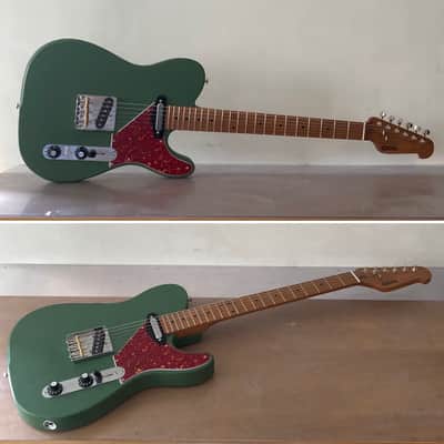 OPT GUITARS - THEMA 1 / T-TYPE / FORREST GREEN / TORTOISE SHELL (TELECASTER) - CUSTOM ORDER ONLY image 2