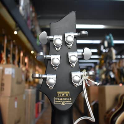 Schecter Korea C-1 Platinum Electric Guitar 2016 Translucent Black image 8