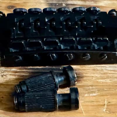 Schaller 456 stud mount adjustable bridge with fine tuners image 6