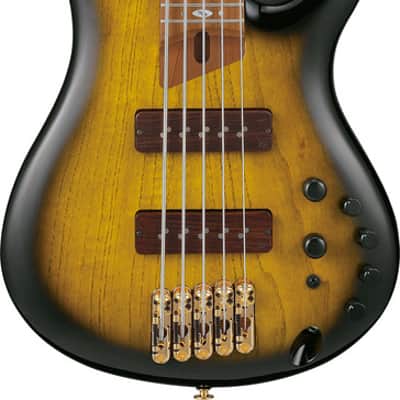 Ibanez SR Prestige 5 String Electric Bass - Desert Sunset Burst (SR4505DST) image 12