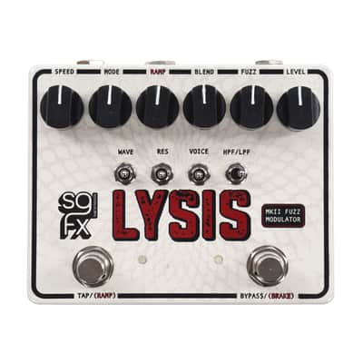 SolidGoldFX Lysis MKII Polyphonic Octave Fuzz Modulator Pedal image 1