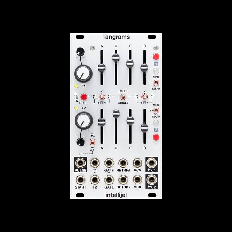 Intellijel Tangrams Dual ADSR / Gate Eurorack Synth Module image 1