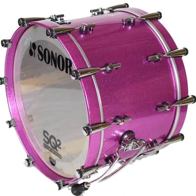 Sonor SQ2 Bright Violet Sparkle Shell Kit 4-pc image 6