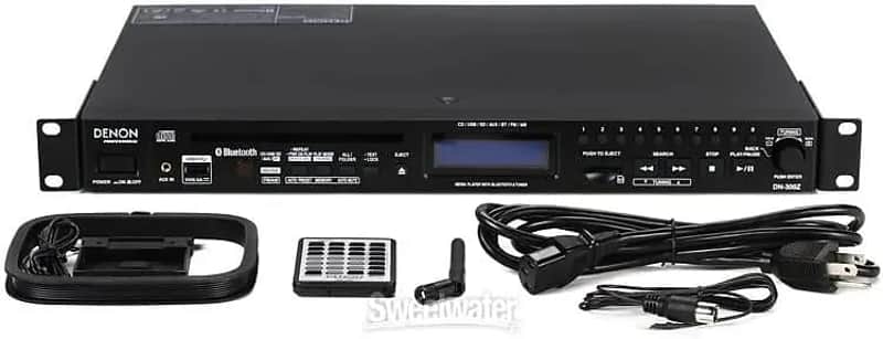 Denon Professional DN-300Z CD/Media Player with Bluetooth Receiver and AM/FM Tuner image 1